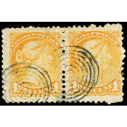 canada stamp 35vii queen victoria 1 1870 U F VF 005