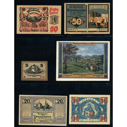 12 world old paper money