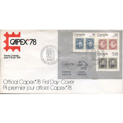canada stamp 756a capex 78 1 69 1978 FDC 002