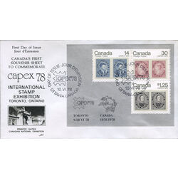 canada stamp 756a capex 78 1 69 1978 FDC 003