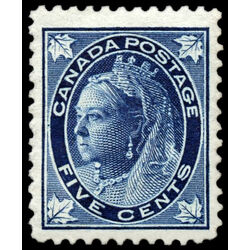 canada stamp 70 queen victoria 5 1897 M VFNH 028