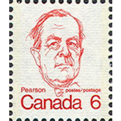 canada stamp 591ii lester b pearson 6 1973