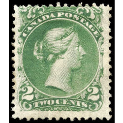canada stamp 24b queen victoria 2 1868 M F 008