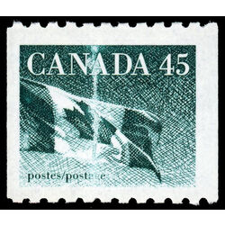 canada stamp 1396 flag 45 1995 M NH 010