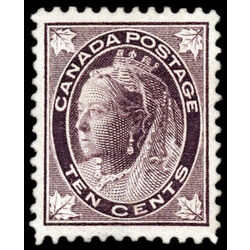 canada stamp 73 queen victoria 10 1897 M XFNG 029