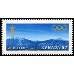 canada stamp 2367 whistler bc 57 2010