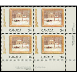 canada stamp 1076 the old holton house 34 1985 PB LR