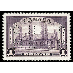 canada stamp o official o9 245 chateau de ramezay 1 00 1938 M VF 006