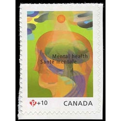 canada stamp b semi postal b15 natural scenery flowing through outline of human figure 2009