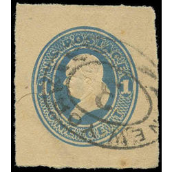 us stamp postal stationery u u119 franklin 1 1886
