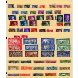germany collection on stock sheets