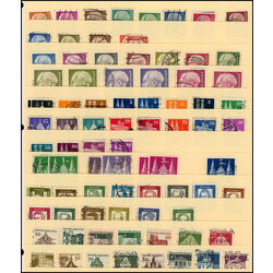 germany collection on stock sheets