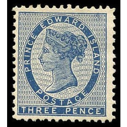 prince edward island stamp 6a queen victoria 3d 1862