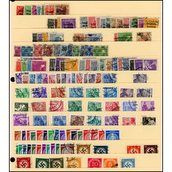 germany used early stamp collection