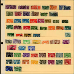germany used early stamp collection