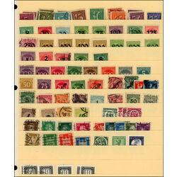 germany used early stamp collection