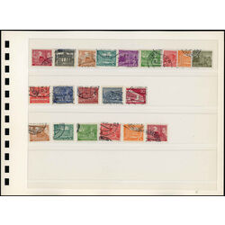 germany used stamp collection