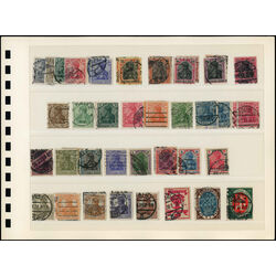 germany used stamp collection