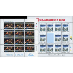 ireland souvenir sheet collection