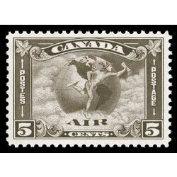 canada stamp c air mail c2 mercury with scroll in hand 5 1930 M VFNH 016