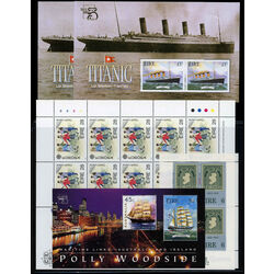 ireland complete sets and souvenir sheets
