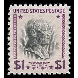 us stamp postage issues 832 woodrow wilson 1 0 1938