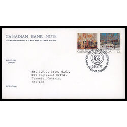 canada stamp 734a tom thomson 1977 FDC CBN 002