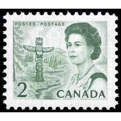 canada stamp 455i queen elizabeth ii pacific totem 2 1972