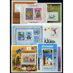 30 grenada dominica souvenir sheets