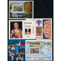 30 grenada dominica souvenir sheets