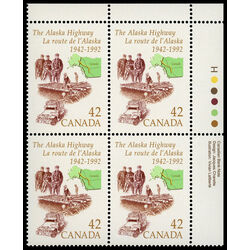 canada stamp 1413 the alaska highway 42 1992 PB UR