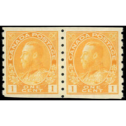 canada stamp 126 pair king george v 2 1923