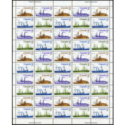 canada stamp 703a inland vessels 1976 M PANE