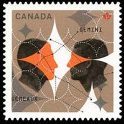 canada stamp 2451 gemini the twins 2011