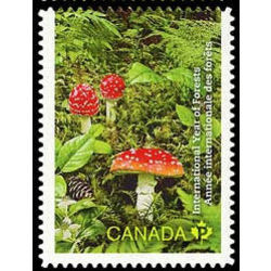 canada stamp 2463 forest floor mushrooms 2011