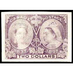 canada stamp 62p queen victoria diamond jubilee 2 1897 M VF 002