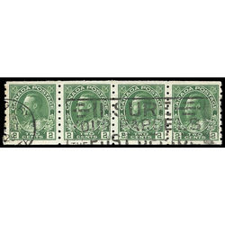 canada stamp 128strip king george v 1922