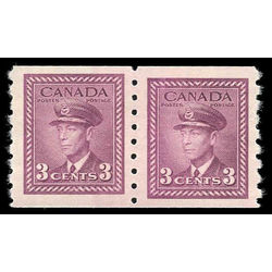 canada stamp 266ipa king george vi 1943