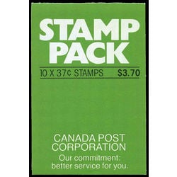 canada stamp bk booklets bk97 houses of parliament 1988