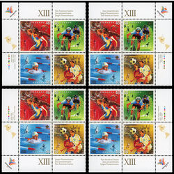 canada stamp 1804a pan american games 1999 PB SET