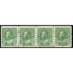 canada stamp 128iistrip king george v 1922