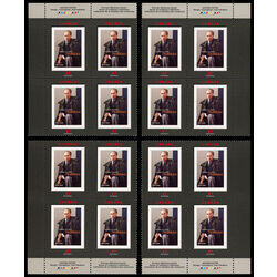 canada stamp 1909 portrait of trudeau 47 2001 PB SET
