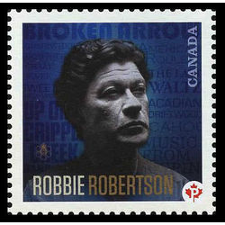 canada stamp 2481 robbie robertson 1943 2011