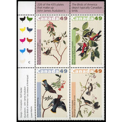canada stamp 2039a john james audubon s birds 2 2004 PB UL
