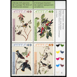 canada stamp 2039a john james audubon s birds 2 2004 PB UR