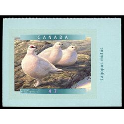 canada stamp 1892 rock ptarmigan 47 2001