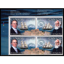 canada stamp 2042a pioneers of transatlantic mail service 2004 PB UL