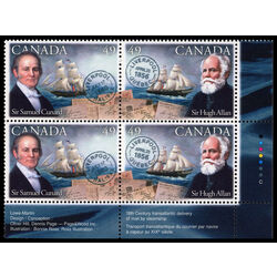 canada stamp 2042a pioneers of transatlantic mail service 2004 PB LR