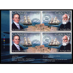 canada stamp 2042a pioneers of transatlantic mail service 2004 PB LL