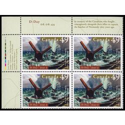 canada stamp 2043 juno beach normandy 49 2004 PB UL